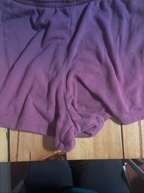 Victoria's Secret Purple Fleece Lounge Shorts